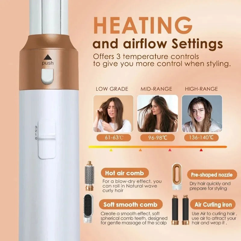 Luxx Air Pro 2 Hair Dryer Brush Set
