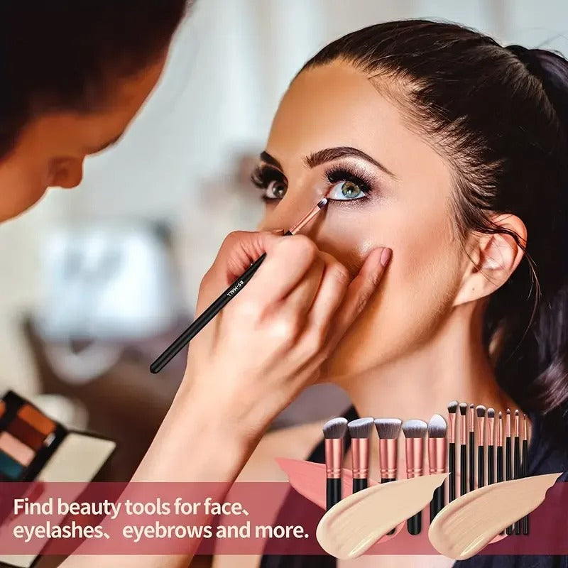 Professional 16Pcs Makeup Brushes Set